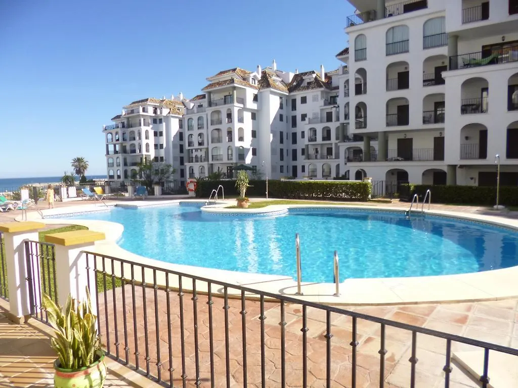 2054-Amazing Apt On Beach Apartment Manilva Spain